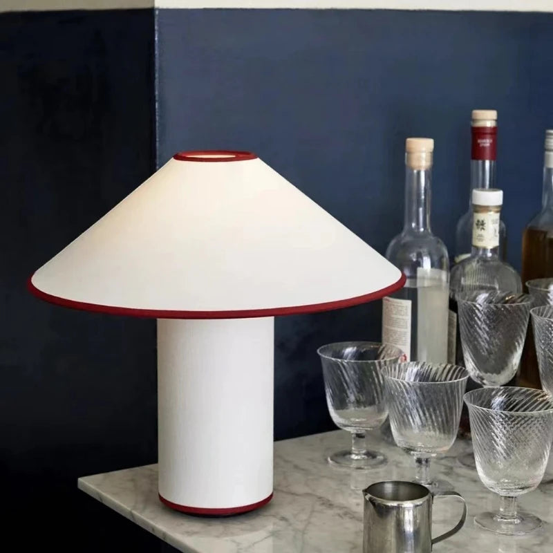lampe à poser rétro en forme de champignon pour décoration intérieure - vue 3 sur 8