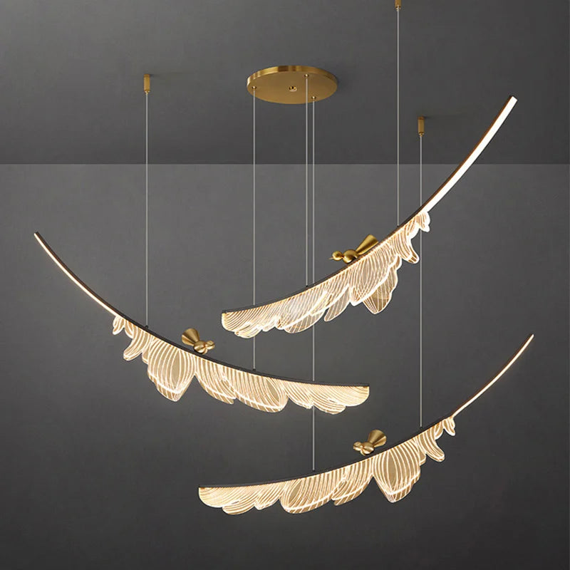 plafonnier led design moderne pour un intérieur élégant et décoratif - vue 6 sur 9