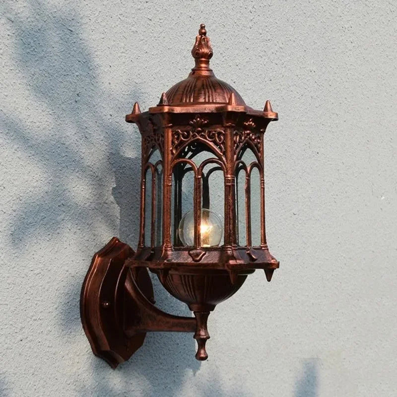 applique murale extérieure pour jardin et terrasse lumineuse - vue 8 sur 9