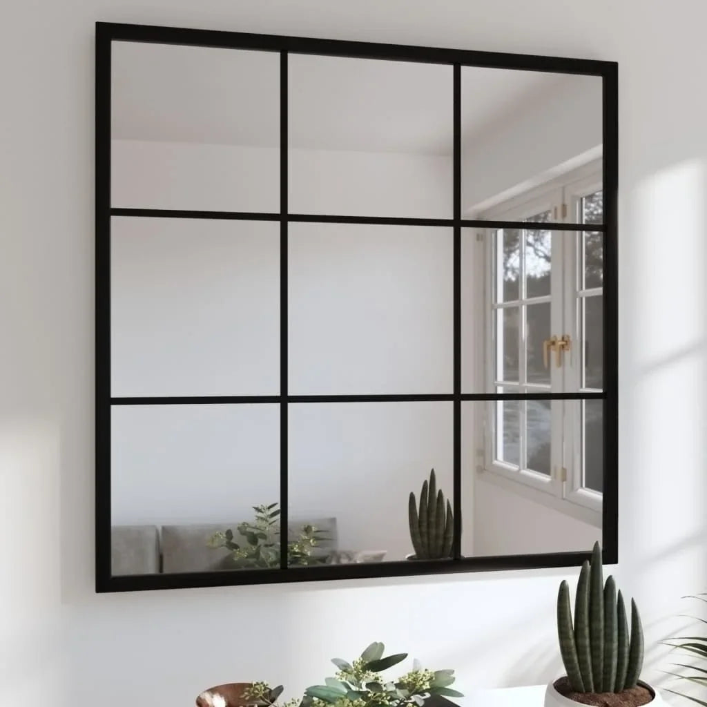 miroir mural en métal pour décoration intérieure moderne - vue 7 sur 7