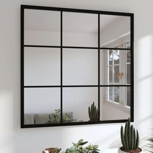miroir mural en métal pour décoration intérieure moderne - vue 7 sur 7