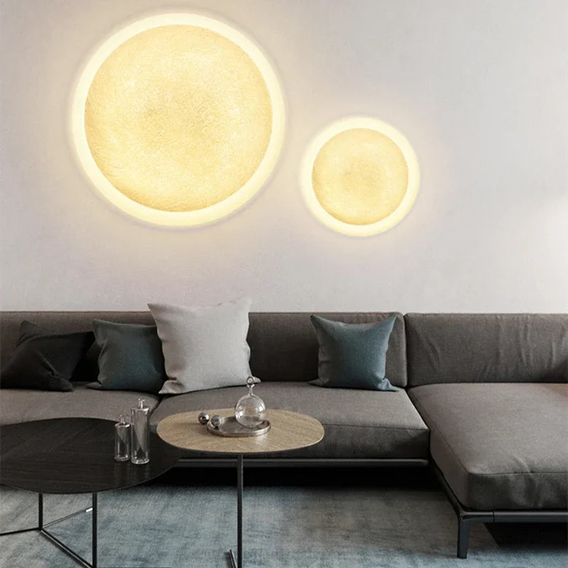 plafonnier en acrylique tricolor led design moderne élégant - vue 6 sur 9