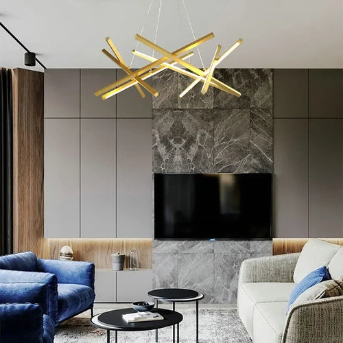 suspension à led moderne pour décoration intérieure élégante - vue 5 sur 8