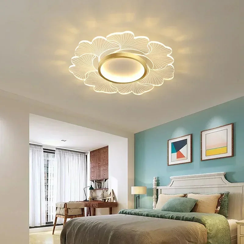 lustre moderne à leds pour décoration intérieure - vue 6 sur 12