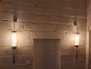 applique murale de luxe en lin pour éclairage intérieur élégant