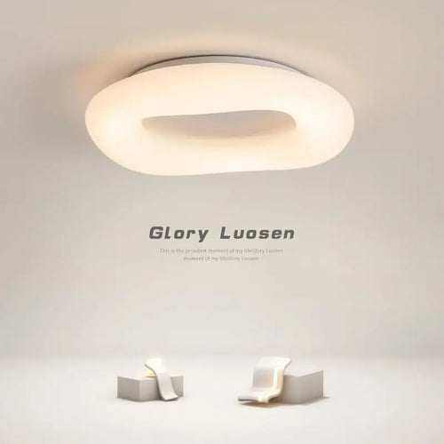 lustre moderne nordique nuage led décoration suspendue - vue 6 sur 30