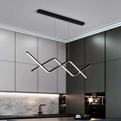 suspension moderne à led pour intérieur décoratif élégant - vue 3 sur 12