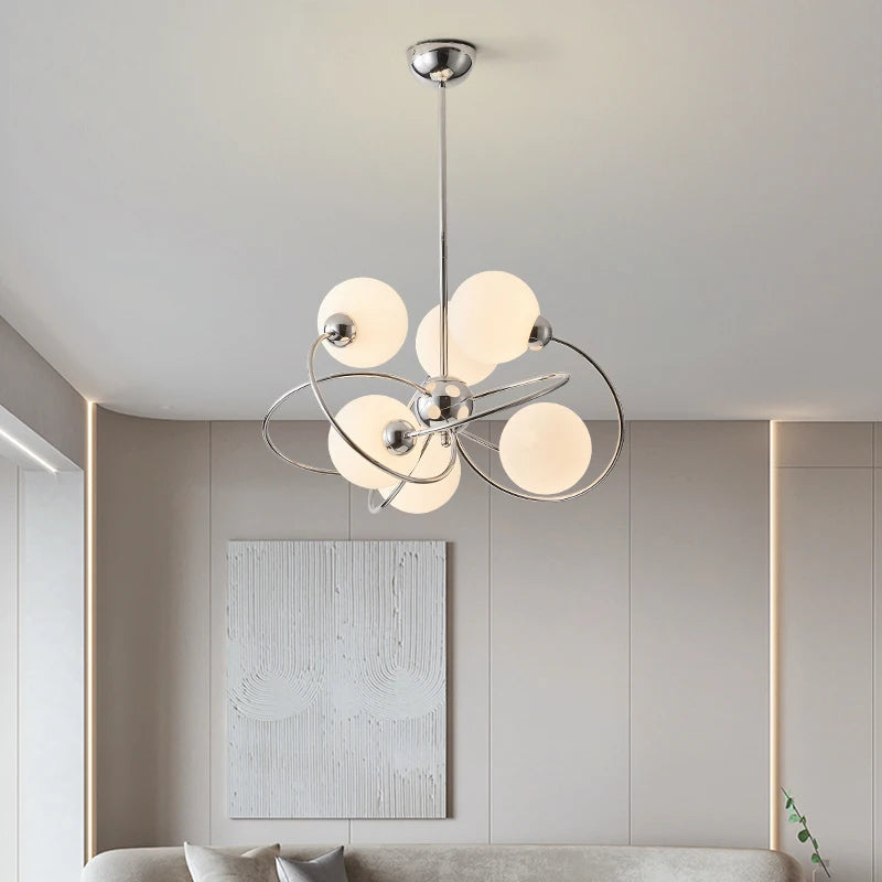 suspension en verre bauhaus design créatif pour décoration intérieure - vue 5 sur 7