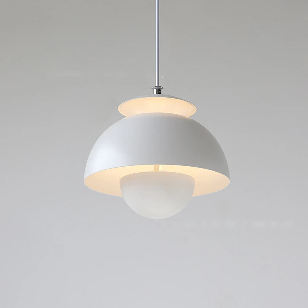 SANDYHA Danemark Fleur Bud Design Suspension Moderne De Luxe Couleur Unie Chevet Bar Salon Salle À Manger Intérieur Lumières Décoratives - vue 2 sur 10