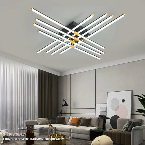 led plafonnier luminaire intérieur chambre salon hall cuisines - vue 2 sur 15