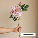 grandes fleurs artificielles de pivoine pour décoration élégante