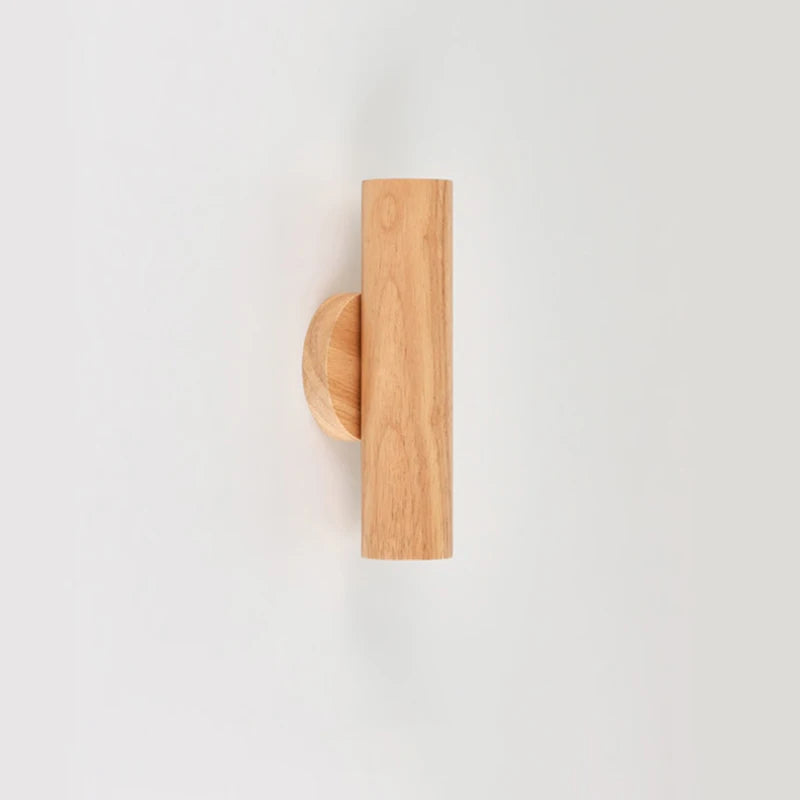 applique murale led moderne en bois pour décoration intérieure et extérieure - vue 6 sur 8