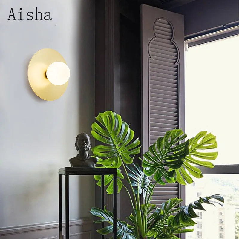 plafonnier doré design créatif pour décoration intérieure et extérieure - vue 4 sur 5
