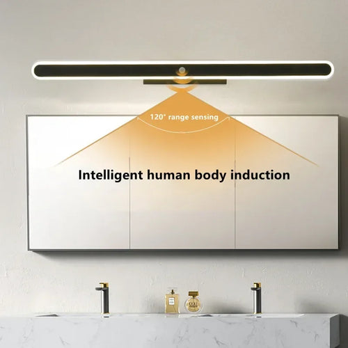 applique murale avec capteur pour éclairage intérieur et miroir - vue 3 sur 10