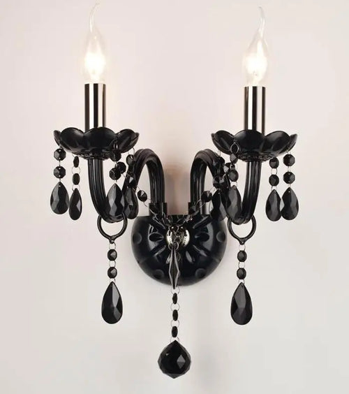 applique murale antique en cristal pour intérieur design élégant - vue 9 sur 10