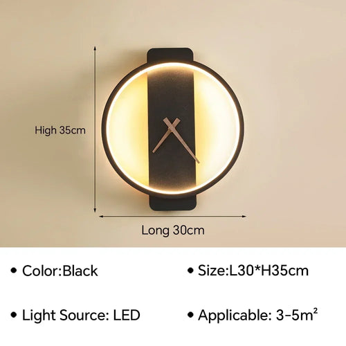 applique murale moderne à led pour décoration intérieure élégante - vue 24 sur 23