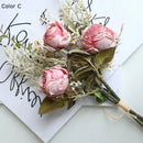bouquet de roses simulées rétro pour décoration dHalloween