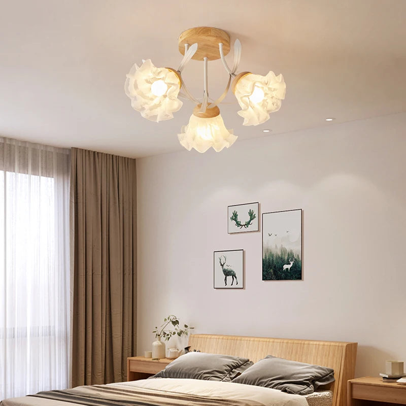 lustre nordique moderne en led pour décoration intérieure créative - vue 5 sur 9