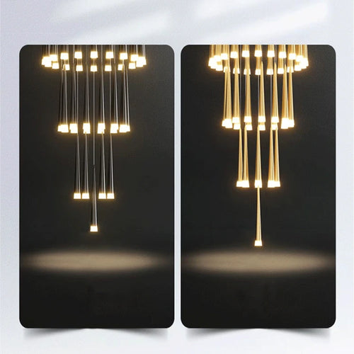 lustre suspendu moderne à LED pour intérieur contemporain - vue 6 sur 14