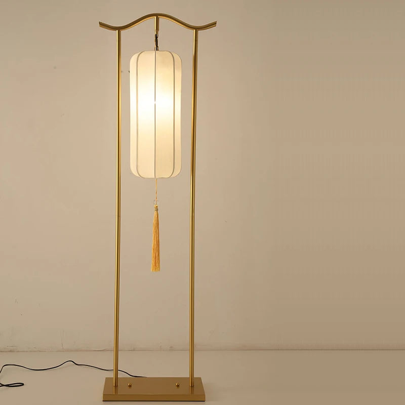 lampadaire classique en tissu pour décoration intérieure - vue 6 sur 13