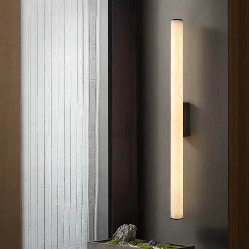 applique murale en marbre et cuivre design moderne et élégant - vue 3 sur 14