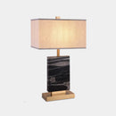 lampe de table rétro en tissu pour décoration intérieure