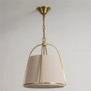 lustre vintage en tissu pour bar restaurant led