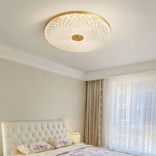 plafonnier led moderne rond pour éclairage intérieur élégant - vue 5 sur 13