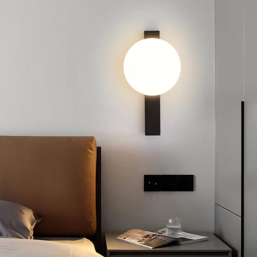 applique murale led moderne design pour lecture et protection des yeux - vue 4 sur 14
