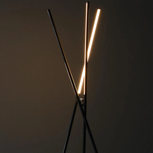Lampadaire LED minimaliste et créatif en aluminium - vue 7 sur 8