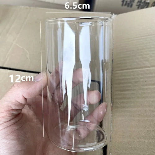 bougeoirs en verre transparent en forme de tasse décoration festive pour la maison - vue 10 sur 10