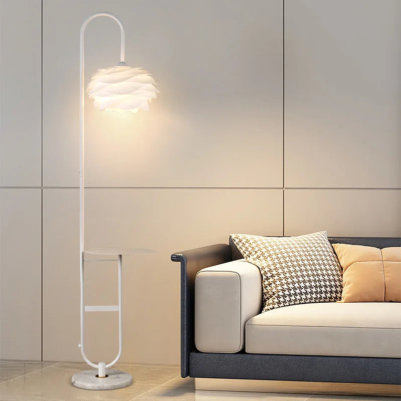 lampadaire en acrylique design pour un éclairage moderne intérieur - vue 5 sur 15
