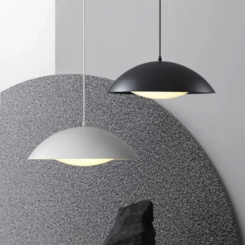 Suspension LED au design nordique moderne en fer - vue 2 sur 10