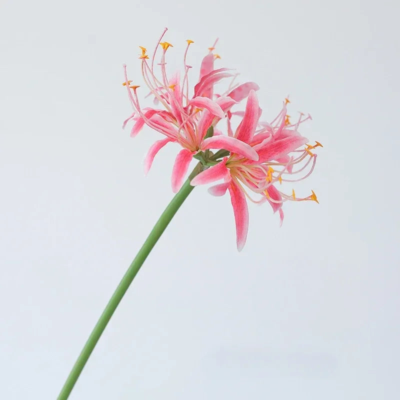 décoration en soie avec araignée lys fleurs artificielles - vue 8 sur 13