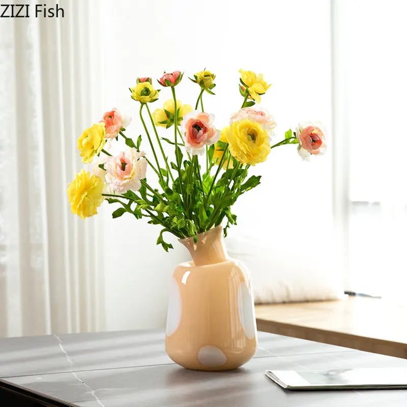 vase en verre créatif pour fleurs et arrangements modernes - vue 3 sur 14