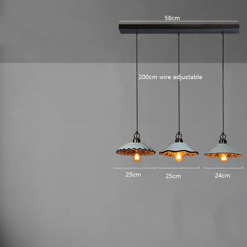 Suspension led en céramique moderne simple - vue 19 sur 29