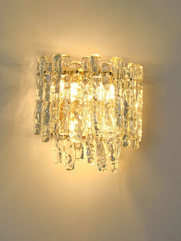 applique murale moderne en cristal pour intérieur vintage - vue 4 sur 7