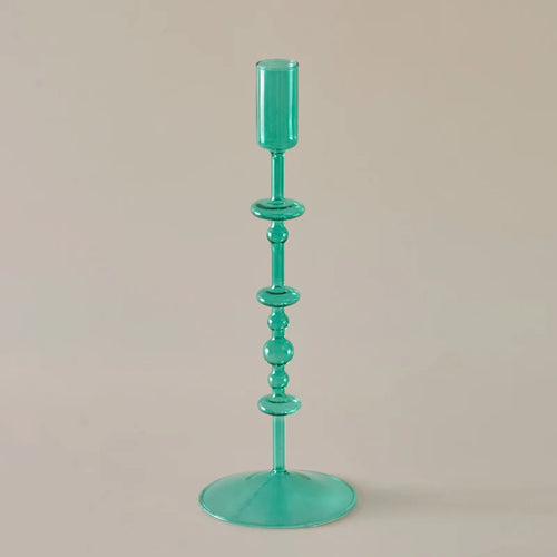 bougeoir en verre pour décoration intérieure créative et élégante - vue 18 sur 18