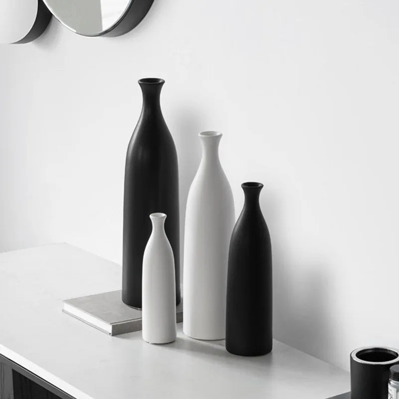 vase en céramique moderne pour décoration florale élégante - vue 3 sur 14