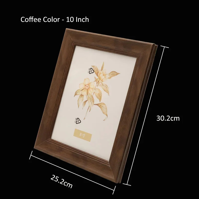 cadre photo rétro en plastique pour décoration murale et de table - vue 13 sur 20