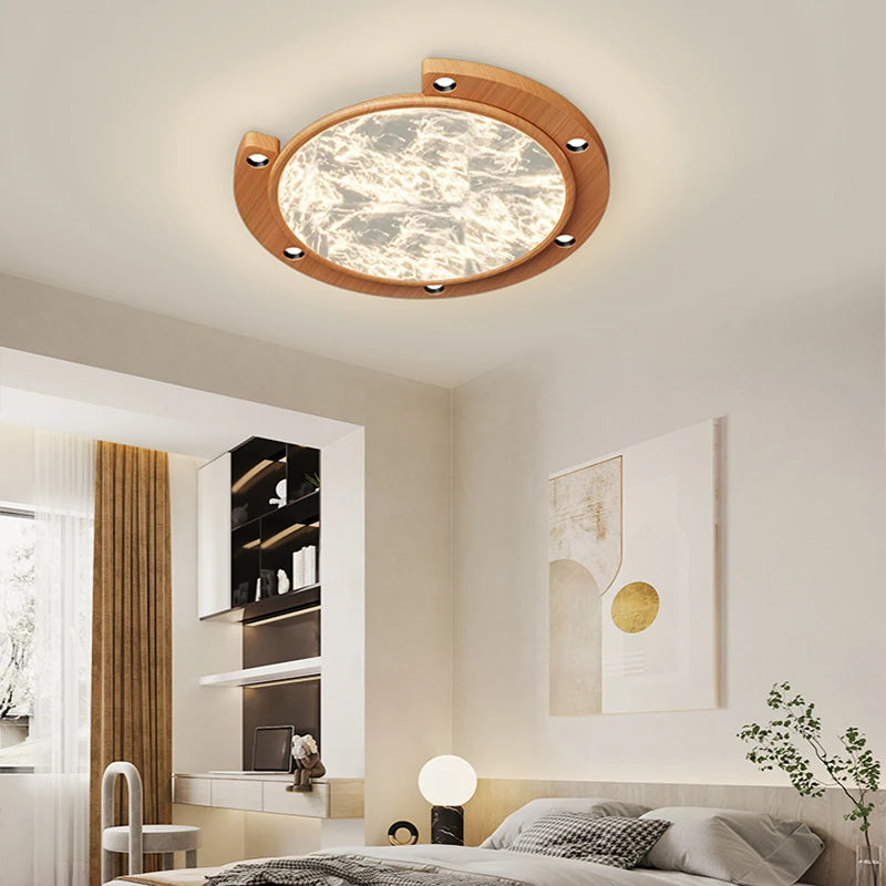 plafonnier led minimaliste protection des yeux éclairage intérieur moderne - vue 6 sur 12