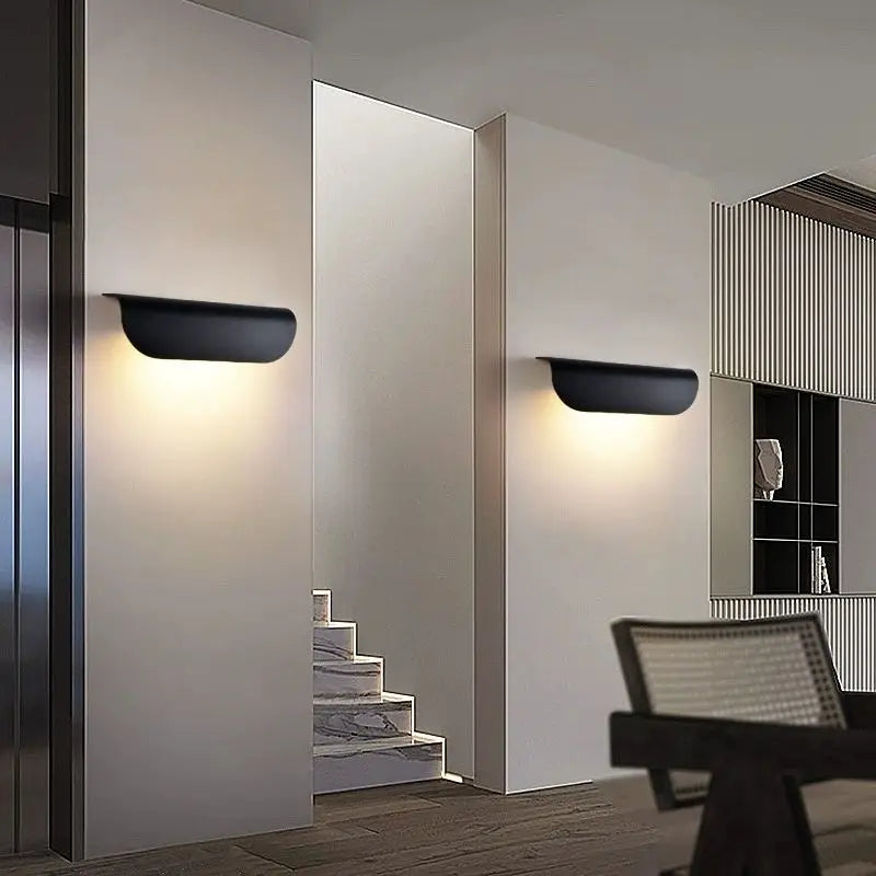 applique murale extérieure à led étanche pour décoration divers espaces - vue 2 sur 7
