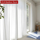 Voilage froissé moderne léger pour salon chambre fenêtre