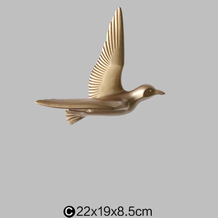 décoration murale créative mouette oiseau pour intérieur - vue 35 sur 36