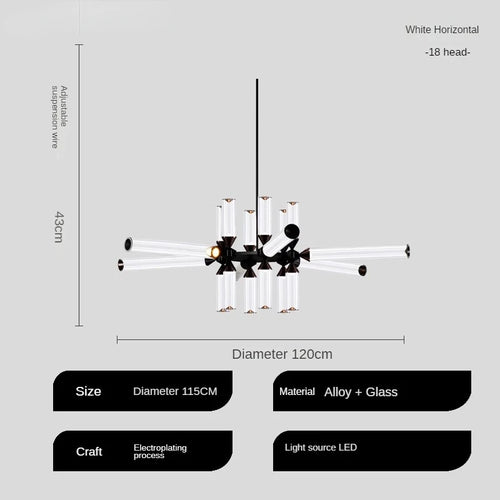 lampe à poser créative en verre design italien pour tous les espaces - vue 20 sur 19