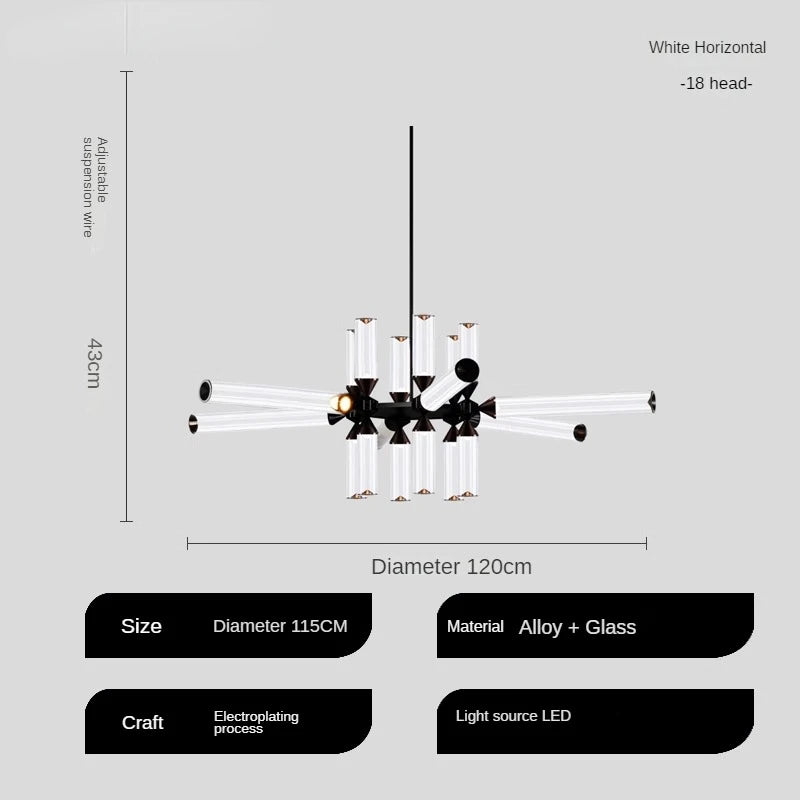 lampe à poser créative en verre design italien pour tous les espaces - vue 19 sur 19