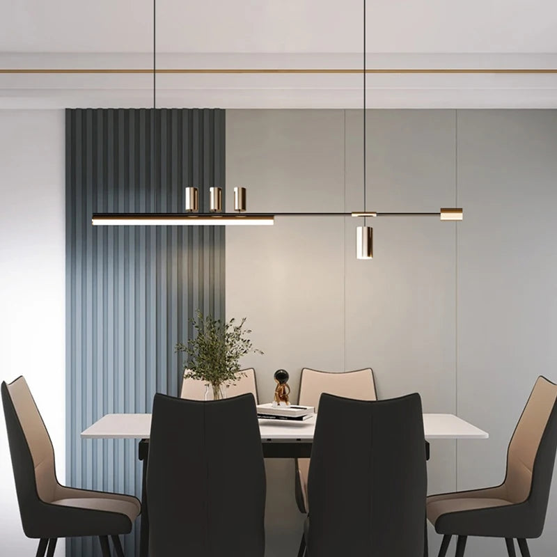 lustre moderne suspendu lumineux pour décoration intérieure - vue 6 sur 10