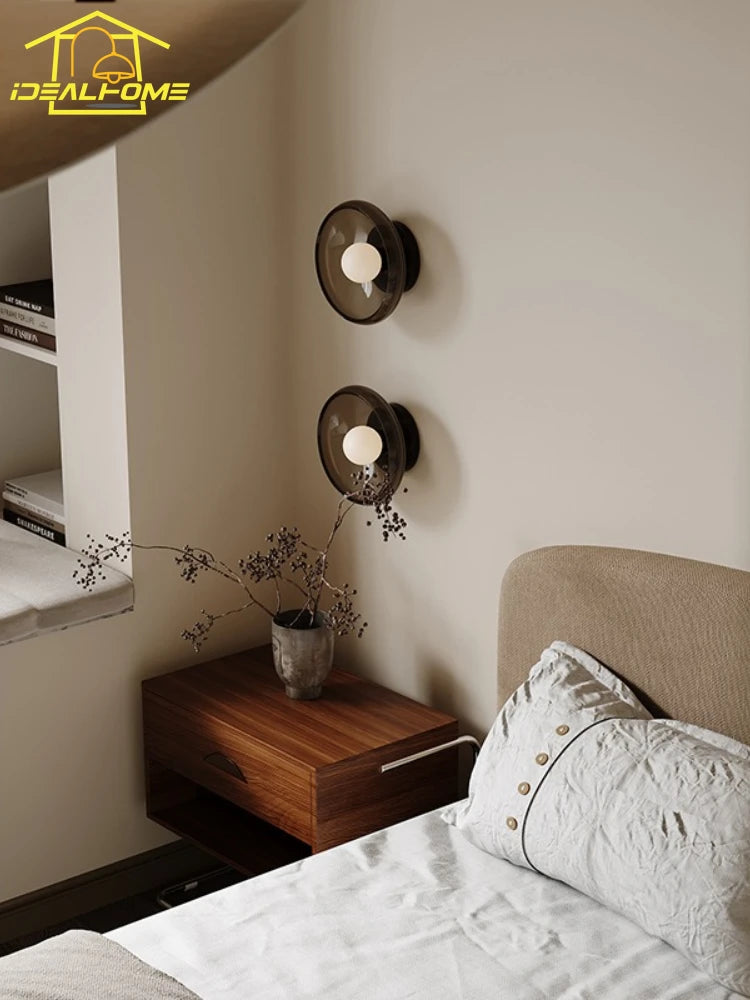 applique murale médiévale en verre design pour décoration intérieure - vue 3 sur 7