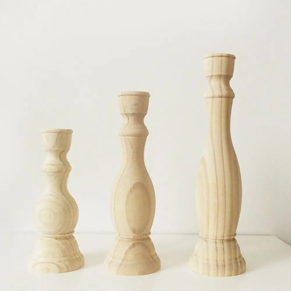 chandeliers rustiques rétro en bois pour fête mariage et artisanat - vue 2 sur 9