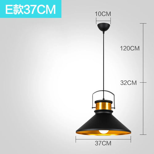 suspension style industriel rétro - vue 19 sur 28